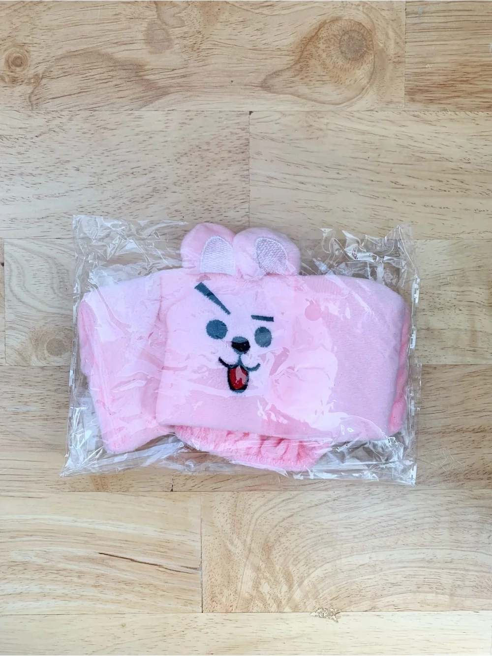 BT21 Cooky Face Wash Hair Band Headband BTS Jungkook